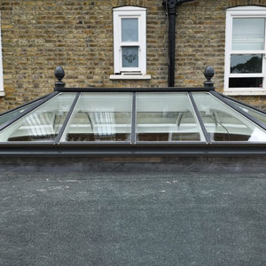'Truly first-class customer service...' Helen Merati's unique roof lantern with its special curved rafters